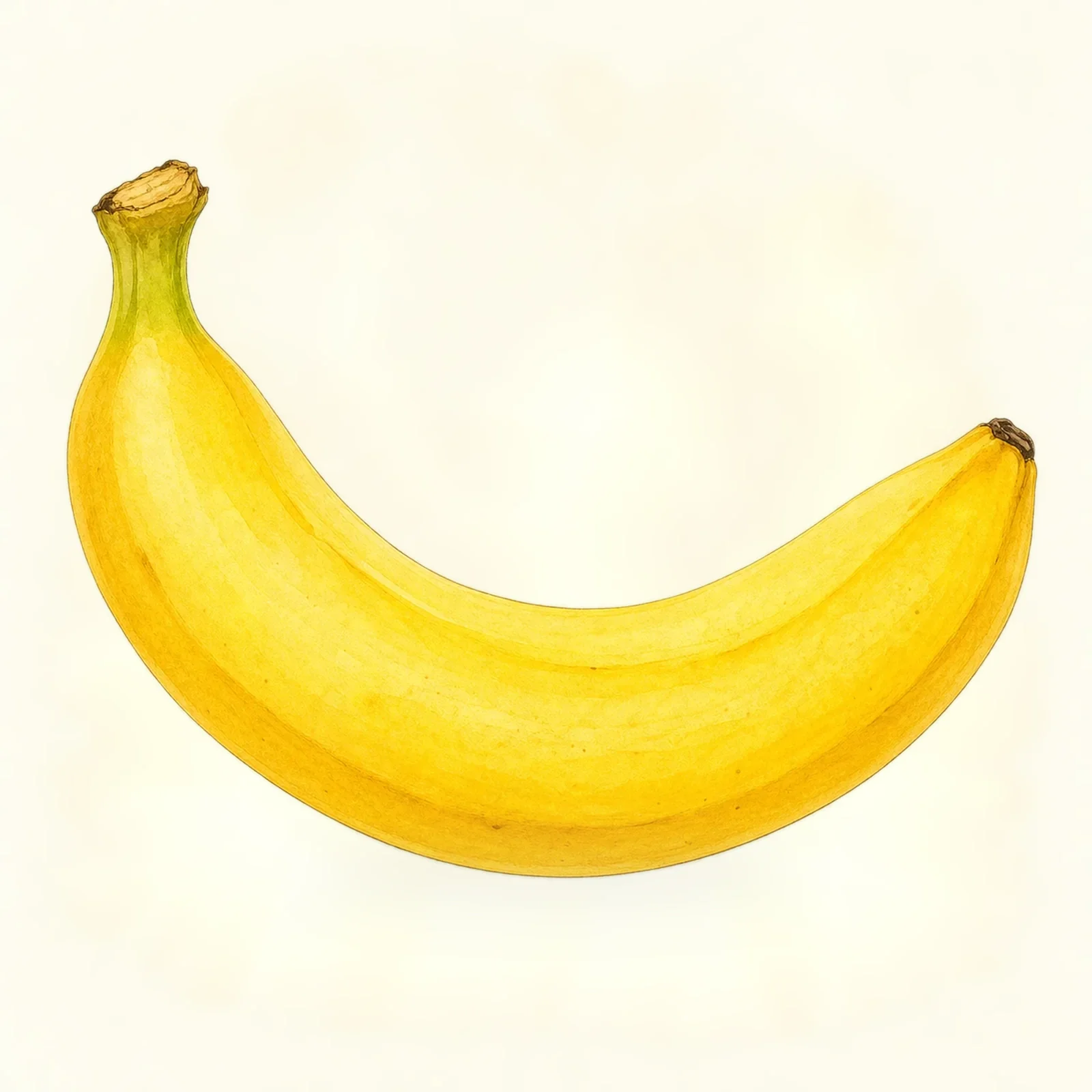 This is a curved banana.