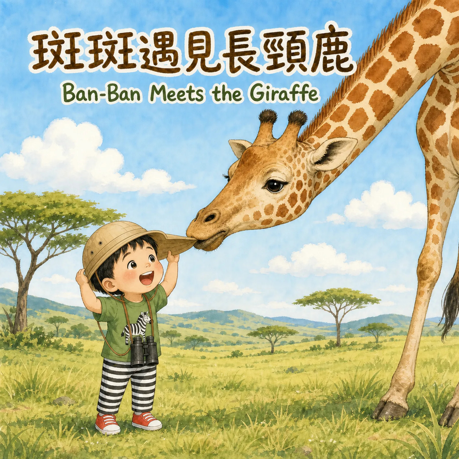 Ban-Ban Meets the Giraffe