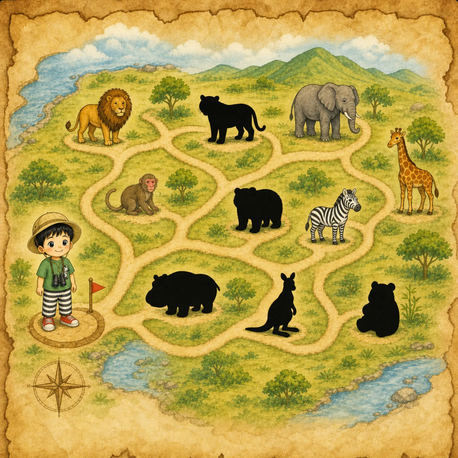 Ban-Ban's Adventure Map